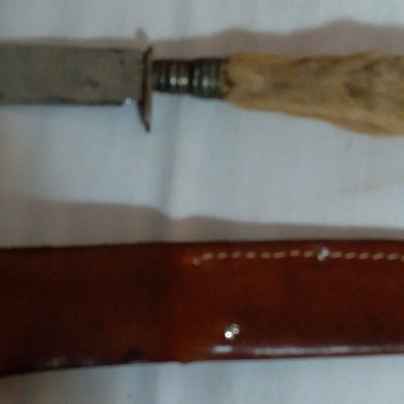 Antique Solingen Knife Stillborn Baby Deer Hoof - Picture 6 of 8